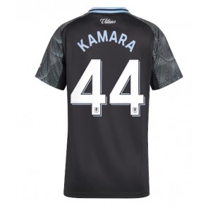Aston Villa Boubacar Kamara #44 Venkovní Dres pro Dámy 2025-26 Krátkým Rukávem