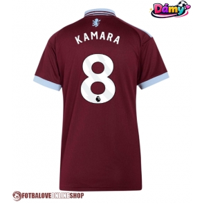 Aston Villa Boubacar Kamara #8 Domácí Dres pro Dámy 2026-27 Krátkým Rukávem