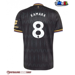 Aston Villa Boubacar Kamara #8 Venkovní Dres 2026-27 Krátkým Rukávem