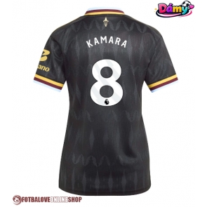 Aston Villa Boubacar Kamara #8 Venkovní Dres pro Dámy 2026-27 Krátkým Rukávem