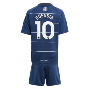 Aston Villa Emiliano Buendia #10 Alternativní dres komplet pro Děti 2024-25 Krátkým Rukávem (+ Krátké kalhoty)