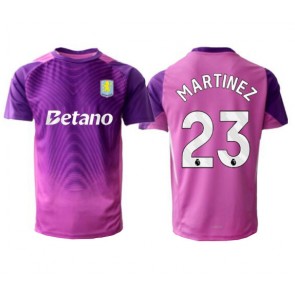 Aston Villa Emiliano Martinez #23 Brankář Alternativní Dres 2025-26 Krátkým Rukávem
