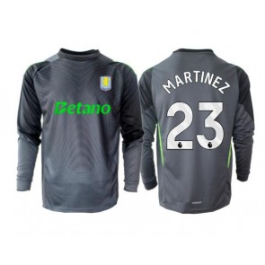 Aston Villa Emiliano Martinez #23 Brankář Domácí Dres 2025-26 Dlouhým Rukávem