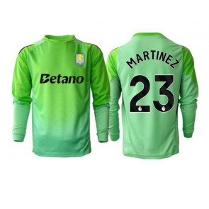 Aston Villa Emiliano Martinez #23 Brankář Venkovní Dres 2025-26 Dlouhým Rukávem