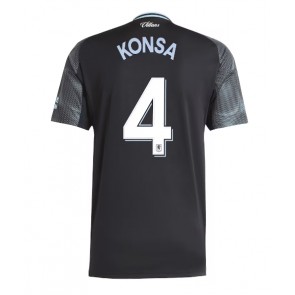 Aston Villa Ezri Konsa #4 Venkovní Dres 2025-26 Krátkým Rukávem
