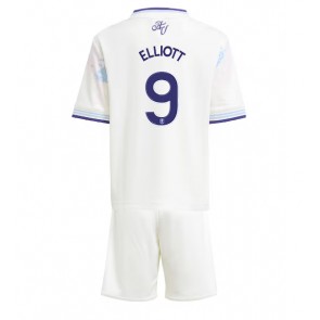 Aston Villa Harvey Elliott #9 Alternativní dres komplet pro Děti 2025-26 Krátkým Rukávem (+ Krátké kalhoty)