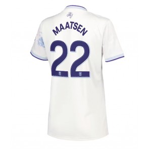 Aston Villa Ian Maatsen #22 Alternativní Dres pro Dámy 2025-26 Krátkým Rukávem Aston Villa Ian Maatsen #22 Alternativní Dres pro Dámy 2025-26 Krátkým Rukávem
