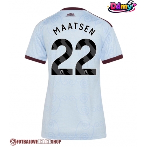 Aston Villa Ian Maatsen #22 Alternativní Dres pro Dámy 2026-27 Krátkým Rukávem