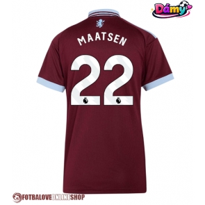 Aston Villa Ian Maatsen #22 Domácí Dres pro Dámy 2026-27 Krátkým Rukávem