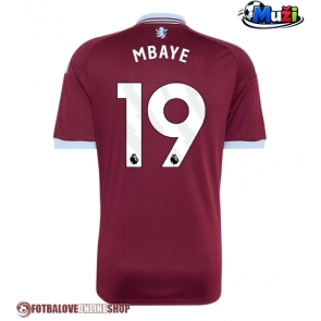 Aston Villa Ibrahim Mbaye #19 Domácí Dres 2026-27 Krátkým Rukávem