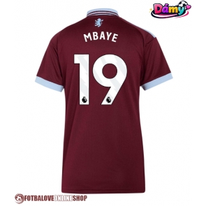 Aston Villa Ibrahim Mbaye #19 Domácí Dres pro Dámy 2026-27 Krátkým Rukávem