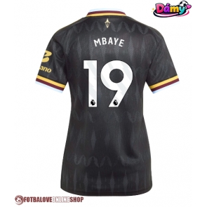 Aston Villa Ibrahim Mbaye #19 Venkovní Dres pro Dámy 2026-27 Krátkým Rukávem