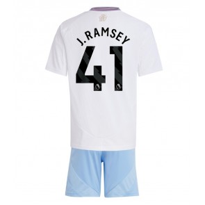 Aston Villa Jacob Ramsey #41 Venkovní dres komplet pro Děti 2024-25 Krátkým Rukávem (+ Krátké kalhoty)