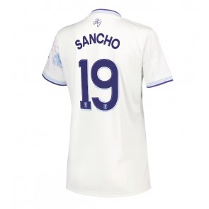 Aston Villa Jadon Sancho #19 Alternativní Dres pro Dámy 2025-26 Krátkým Rukávem Aston Villa Jadon Sancho #19 Alternativní Dres pro Dámy 2025-26 Krátkým Rukávem