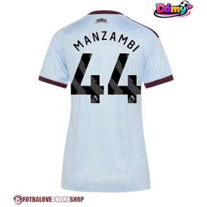 Aston Villa Johan Manzambi #44 Alternativní Dres pro Dámy 2026-27 Krátkým Rukávem