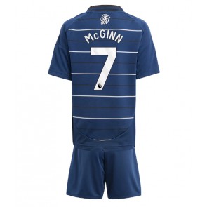 Aston Villa John McGinn #7 Alternativní dres komplet pro Děti 2024-25 Krátkým Rukávem (+ Krátké kalhoty)