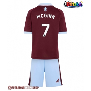 Aston Villa John McGinn #7 Domácí dres komplet pro Děti 2026-27 Krátkým Rukávem (+ Krátké kalhoty)