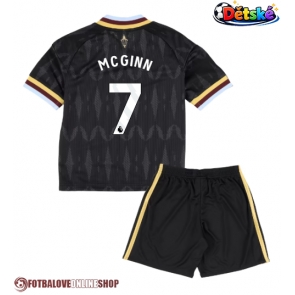 Aston Villa John McGinn #7 Venkovní dres komplet pro Děti 2026-27 Krátkým Rukávem (+ Krátké kalhoty)