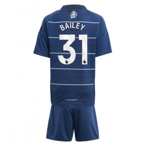 Aston Villa Leon Bailey #31 Alternativní dres komplet pro Děti 2024-25 Krátkým Rukávem (+ Krátké kalhoty)