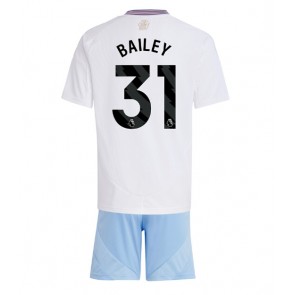 Aston Villa Leon Bailey #31 Venkovní dres komplet pro Děti 2024-25 Krátkým Rukávem (+ Krátké kalhoty)
