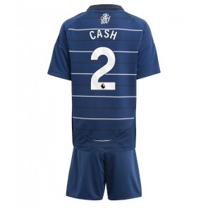 Aston Villa Matty Cash #2 Alternativní dres komplet pro Děti 2024-25 Krátkým Rukávem (+ Krátké kalhoty)