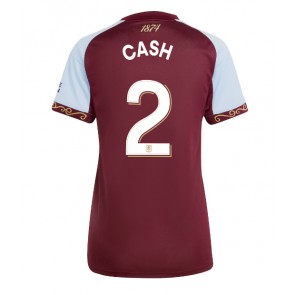 Aston Villa Matty Cash #2 Domácí Dres pro Dámy 2025-26 Krátkým Rukávem Aston Villa Matty Cash #2 Domácí Dres pro Dámy 2025-26 Krátkým Rukávem