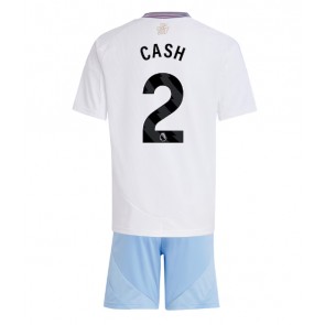 Aston Villa Matty Cash #2 Venkovní dres komplet pro Děti 2024-25 Krátkým Rukávem (+ Krátké kalhoty)