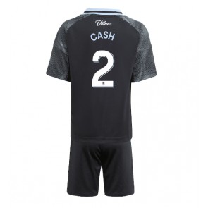 Aston Villa Matty Cash #2 Venkovní dres komplet pro Děti 2025-26 Krátkým Rukávem (+ Krátké kalhoty)
