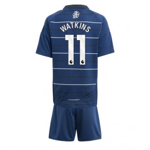Aston Villa Ollie Watkins #11 Alternativní dres komplet pro Děti 2024-25 Krátkým Rukávem (+ Krátké kalhoty)