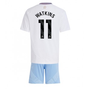Aston Villa Ollie Watkins #11 Venkovní dres komplet pro Děti 2024-25 Krátkým Rukávem (+ Krátké kalhoty)