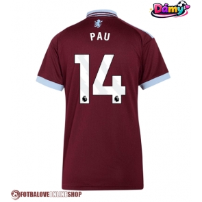 Aston Villa Pau Torres #14 Domácí Dres pro Dámy 2026-27 Krátkým Rukávem