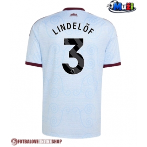 Aston Villa Victor Lindelof #3 Alternativní Dres 2026-27 Krátkým Rukávem