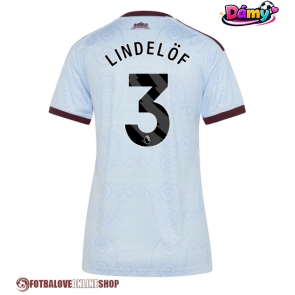 Aston Villa Victor Lindelof #3 Alternativní Dres pro Dámy 2026-27 Krátkým Rukávem