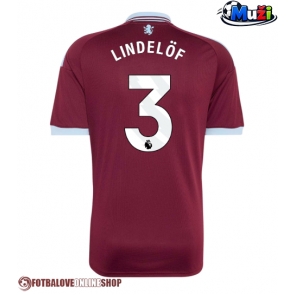 Aston Villa Victor Lindelof #3 Domácí Dres 2026-27 Krátkým Rukávem