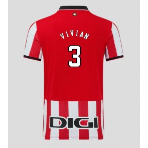 Athletic Bilbao Dani Vivian #3 Domácí Dres 2025-26 Krátkým Rukávem Athletic Bilbao Dani Vivian #3 Domácí Dres 2025-26 Krátkým Rukávem