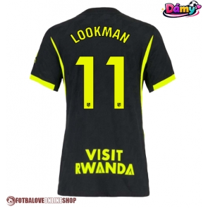 Atletico Madrid Ademola Lookman #11 Venkovní Dres pro Dámy 2026-27 Krátkým Rukávem