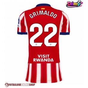 Atletico Madrid Alejandro Grimaldo #22 Domácí Dres pro Dámy 2026-27 Krátkým Rukávem