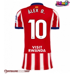 Atletico Madrid Alex Baena #10 Domácí Dres pro Dámy 2026-27 Krátkým Rukávem