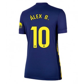 Atletico Madrid Alex Baena #10 Venkovní Dres pro Dámy 2025-26 Krátkým Rukávem