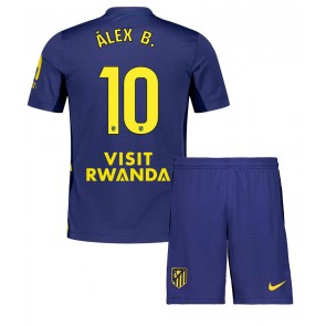 Atletico Madrid Alex Baena #10 Venkovní dres komplet pro Děti 2025-26 Krátkým Rukávem (+ Krátké kalhoty)