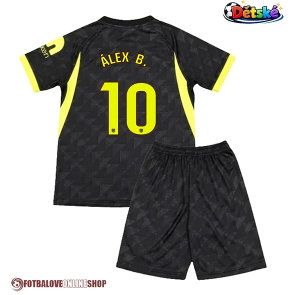 Atletico Madrid Alex Baena #10 Venkovní dres komplet pro Děti 2026-27 Krátkým Rukávem (+ Krátké kalhoty)