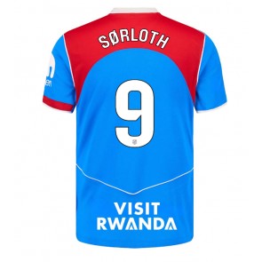 Atletico Madrid Alexander Sorloth #9 Alternativní Dres 2025-26 Krátkým Rukávem Atletico Madrid Alexander Sorloth #9 Alternativní Dres 2025-26 Krátkým Rukávem