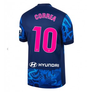 Atletico Madrid Angel Correa #10 Alternativní Dres 2024-25 Krátkým Rukávem