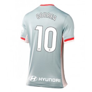 Atletico Madrid Angel Correa #10 Venkovní Dres pro Dámy 2024-25 Krátkým Rukávem