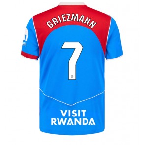 Atletico Madrid Antoine Griezmann #7 Alternativní Dres 2025-26 Krátkým Rukávem Atletico Madrid Antoine Griezmann #7 Alternativní Dres 2025-26 Krátkým Rukávem