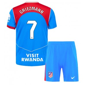 Atletico Madrid Antoine Griezmann #7 Alternativní dres komplet pro Děti 2025-26 Krátkým Rukávem (+ Krátké kalhoty)