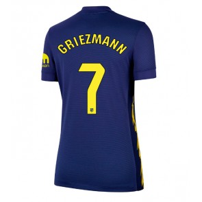 Atletico Madrid Antoine Griezmann #7 Venkovní Dres pro Dámy 2025-26 Krátkým Rukávem
