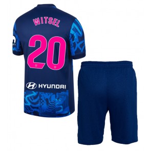 Atletico Madrid Axel Witsel #20 Alternativní dres komplet pro Děti 2024-25 Krátkým Rukávem (+ Krátké kalhoty)