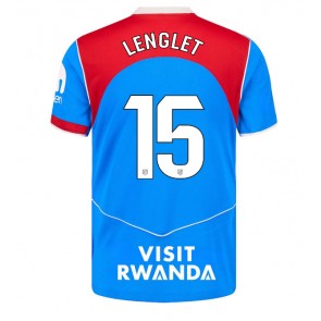 Atletico Madrid Clement Lenglet #15 Alternativní Dres 2025-26 Krátkým Rukávem Atletico Madrid Clement Lenglet #15 Alternativní Dres 2025-26 Krátkým Rukávem