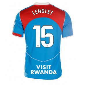 Atletico Madrid Clement Lenglet #15 Alternativní Dres pro Dámy 2025-26 Krátkým Rukávem
